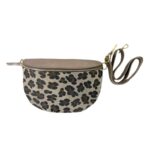 Riñonera de Piel Italiana con Diseño Animal Print y Cremallera para Mujer - Imagen 8