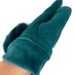 Cómodos Guantes de Mujer con Pompón de Pelito y Bonito Diseño - Imagen 8