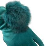 Cómodos Guantes de Mujer con Pompón de Pelito y Bonito Diseño - Imagen 10