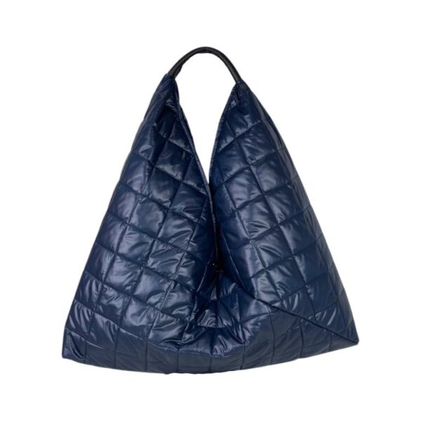 Amplio Bolso Acolchado tipo Hobo de Mujer con Gran Capacidad y Cierre de Botón - Imagen 6