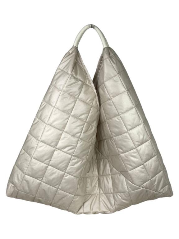 CG57886-E Amplio Bolso Acolchado tipo Hobo de Mujer con Gran Capacidad y Cierre de Botón - Imagen 1