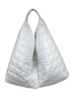 Amplio Bolso Acolchado tipo Hobo de Mujer con Gran Capacidad y Cierre de Botón - Imagen 10