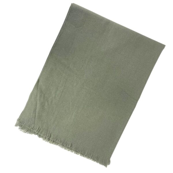 Bufanda de Lana para Mujer con Colores Lisos y Gran Calidad - Imagen 4