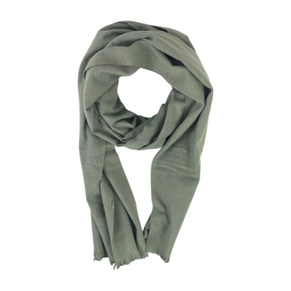 Bufanda de Lana para Mujer con Colores Lisos y Gran Calidad - Imagen 2