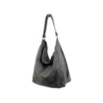 Bolso Hobo Piel de Serraje para Mujer con Asa de Cuero y Gran Capacidad - Imagen 16