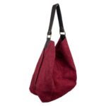 Bolso Hobo Piel de Serraje para Mujer con Asa de Cuero y Gran Capacidad - Imagen 6