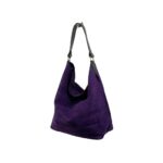 Bolso Hobo Piel de Serraje para Mujer con Asa de Cuero y Gran Capacidad - Imagen 10