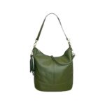 Bolso de Hombro en Piel con Bolsillo Trasero, Enganche Dorado y Asa Larga Mujer - Imagen 37