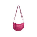 Bolso Bandolera de Mujer en Piel Italiana con Diseño Medialuna y Tira Bandolera - Imagen 5