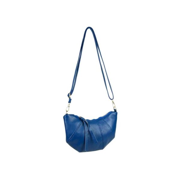 Bolso Bandolera de Mujer en Piel Italiana con Diseño Medialuna y Tira Bandolera - Imagen 11