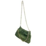 Bolso Bucket de Piel con 2 Asas de Cadena y Cierre de Imán Tipo Botón Mujer - Imagen 16