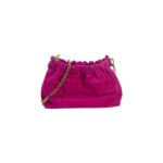 Bolso Bucket de Piel con 2 Asas de Cadena y Cierre de Imán Tipo Botón Mujer - Imagen 5