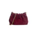 Bolso Bucket de Piel con 2 Asas de Cadena y Cierre de Imán Tipo Botón Mujer - Imagen 8