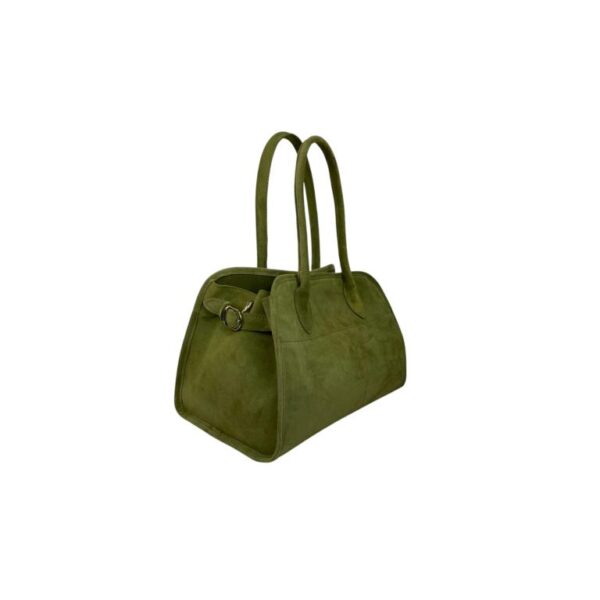 Bolso de Hombro en Piel Italiana con Asas Largas y Tira Bandolera para Mujer - Imagen 7