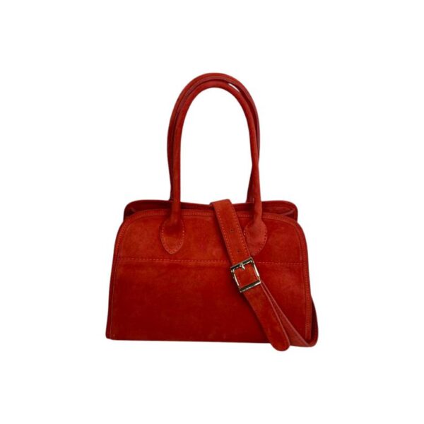 Bolso de Hombro en Piel Italiana con Asas Largas y Tira Bandolera para Mujer - Imagen 14