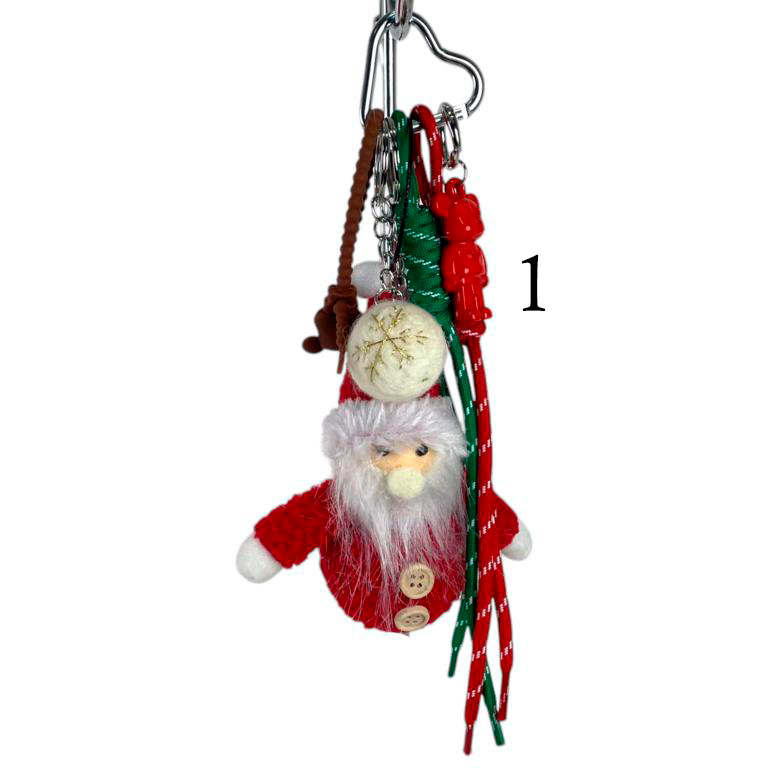 Llavero Navideño con Bonitos Colores y Estilo Original