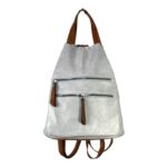 Mochila Antirobo Sintética de Mujer con 3 Bolsillos Exteriores y Cierre de Cremallera - Imagen 4