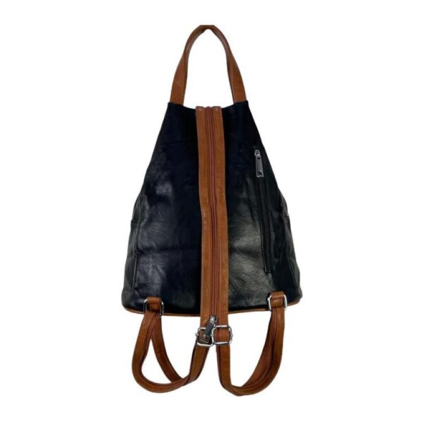 Mochila Antirobo Sintética de Mujer con 3 Bolsillos Exteriores y Cierre de Cremallera - Imagen 12