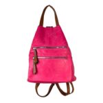 Mochila Antirobo Sintética de Mujer con 3 Bolsillos Exteriores y Cierre de Cremallera - Imagen 3