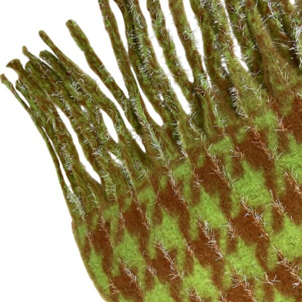 Bonita Bufanda de Lana y Cashmere para Mujer con Diseño Pico de Gallo - Imagen 8