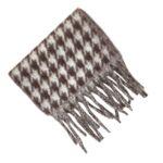 Bonita Bufanda de Lana y Cashmere para Mujer con Diseño Pico de Gallo - Imagen 6