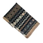 Cómoda Bufanda de Lana con Precioso Diseño y Colores de Mujer - Imagen 5