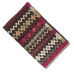 Cómoda Bufanda de Lana con Precioso Diseño y Colores de Mujer - Imagen 7