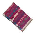 Cómoda Bufanda de Lana con Precioso Diseño y Colores de Mujer - Imagen 8