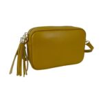 Bolso Bandolera Piel Grano Italiana para Mujer con Flecos Decorativos - Imagen 20