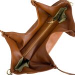 Bolso de Hombro en Piel Italiana con Gran Capacidad y Compartimentos Interiores Mujer - Imagen 11