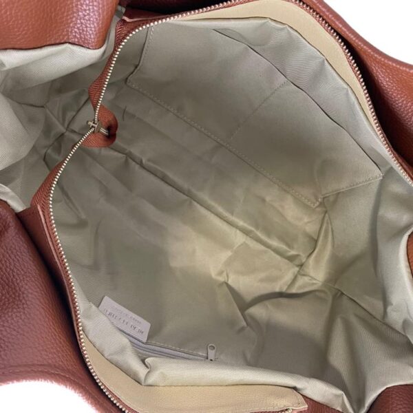 Bolso de Hombro en Piel Italiana con Gran Capacidad y Compartimentos Interiores Mujer - Imagen 12