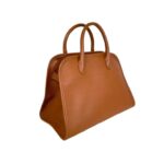 Amplio Bolso tipo Tote de Piel Italiana para Mujer con Asas Cortas y Tira Bandolera - Imagen 5