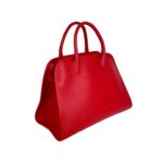 Amplio Bolso tipo Tote de Piel Italiana para Mujer con Asas Cortas y Tira Bandolera - Imagen 3