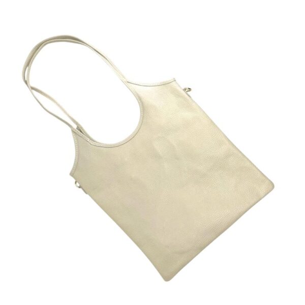 Bolso de Hombro en Piel Italiana con Asas Largas, Tira Bandolera y Gran Capacidad para Mujer - Imagen 8