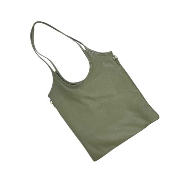 Bolso de Hombro en Piel Italiana con Asas Largas, Tira Bandolera y Gran Capacidad para Mujer - Imagen 10