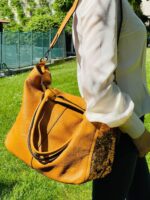 Bolso de Hombro Sintético para Mujer con Gran Capacidad y Lentejuelas Laterales