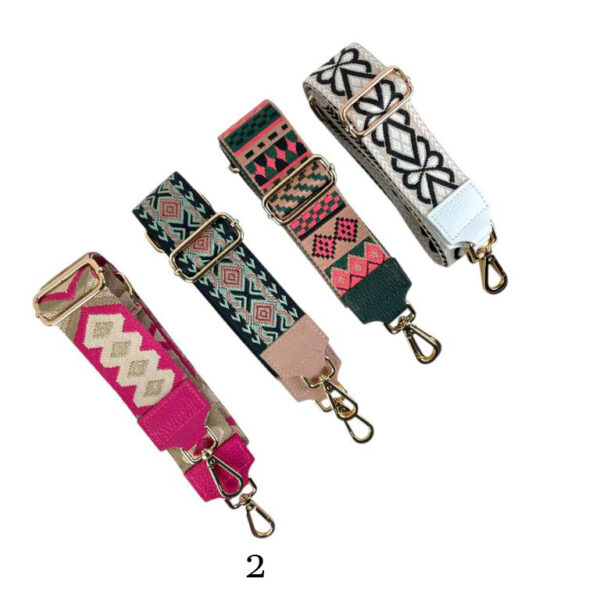 Asa para Bolso con Acabados en Piel y Enganche Dorado Liso para Mujer - Imagen 3