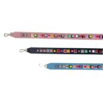 Asa Sintética para Bolso con Enganche Dorado y Piedras de Colores Decorativas para Mujer - Imagen 2