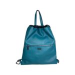 Mochila Sintética de Mujer con Cuerdas y Bolsillos Exteriores Coveri Collection