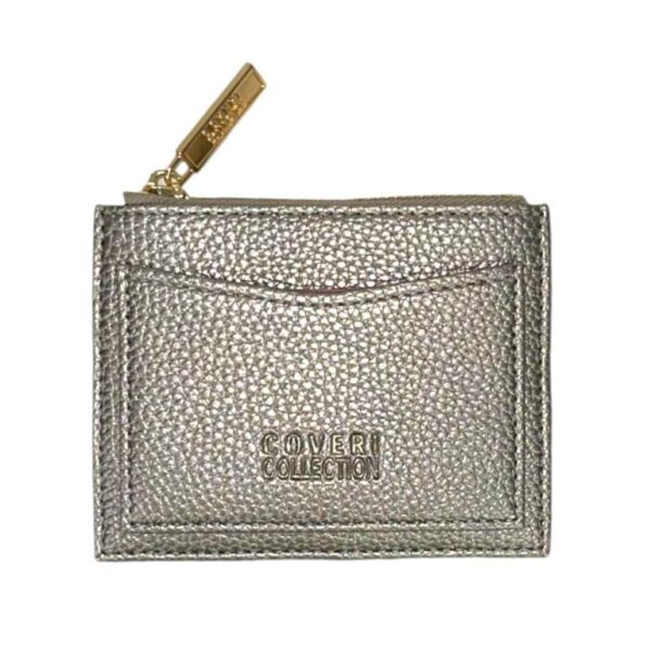 Tarjetero Sintético de Mujer Coveri Collection con Cremallera y Compartimento Frontal - Imagen 6