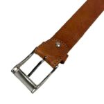 Cinturón Artesanal de Piel con Bonito Estampado Étnico y Diseño Exclusivo para Mujer - Imagen 6