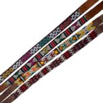 Cinturón Artesanal de Piel con Bonito Estampado Étnico y Diseño Exclusivo para Mujer - Imagen 9