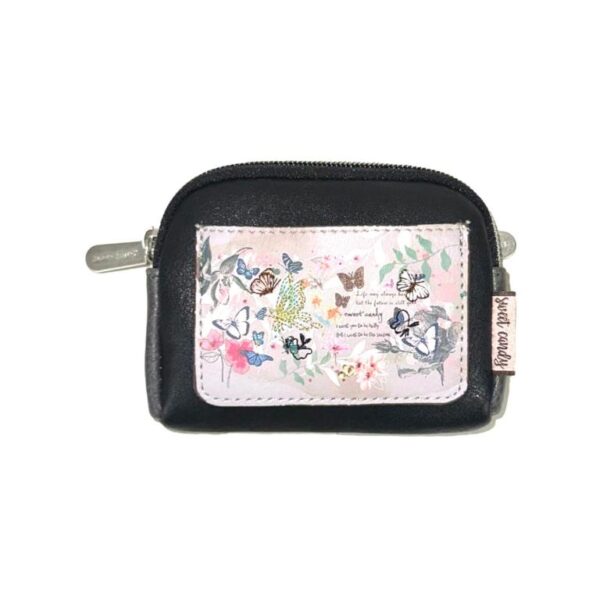 Monedero Compacto Diseño Mariposa Sweet Candy con Bolsillo Trasero para Mujer - Imagen 4