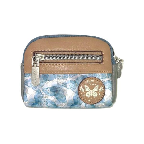 Monedero Compacto Diseño Mariposa Sweet Candy con Bolsillo Trasero para Mujer - Imagen 6