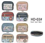 Monedero Compacto Diseño Mariposa Sweet Candy con Bolsillo Trasero para Mujer - Imagen 5