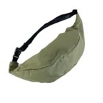 Riñonera Nylon para Mujer con Cierre de Cremallera y Bolsillo Trasero - Imagen 2