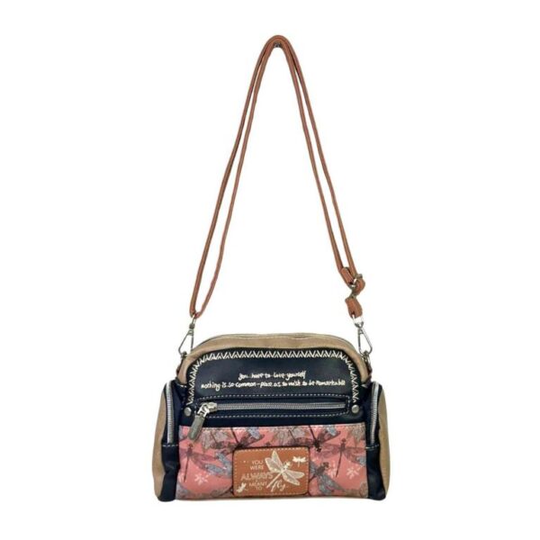 Bolso Bandolera Sweet Candy con Diseño Libélula y Multicompartimentos Mujer - Imagen 8