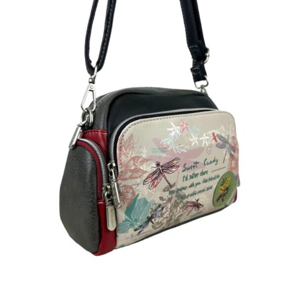 Bolso Bandolera Sweet Candy con Diseño Libélula y Multicompartimentos Mujer - Imagen 12