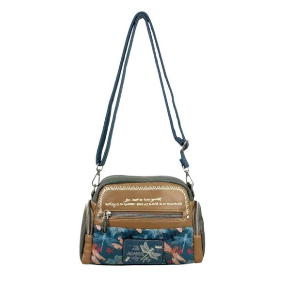Bolso Bandolera Sweet Candy con Diseño Libélula y Multicompartimentos Mujer - Imagen 6
