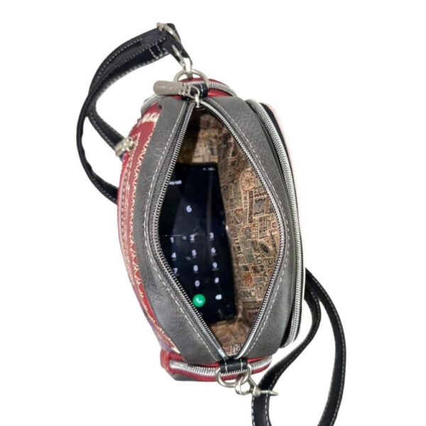 Bolso Bandolera Sweet Candy con Diseño Libélula y Multicompartimentos Mujer - Imagen 18